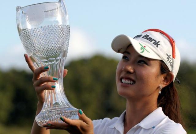 LPGA CME trophy