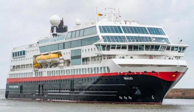 Maud cruise ship in Waterford